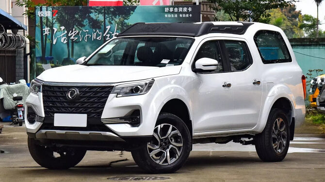 Названы сроки начала продаж пикапа Oting на базе Nissan Navara