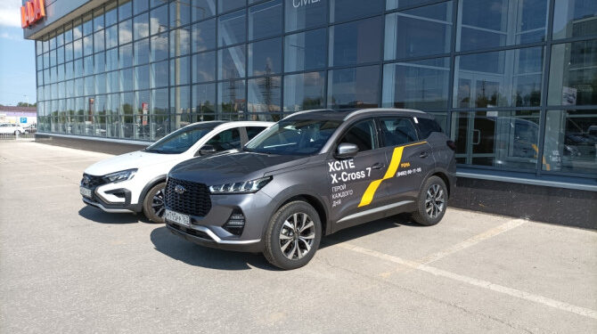 Стали известны первые результаты продаж кроссовера XCITE X-Cross 7