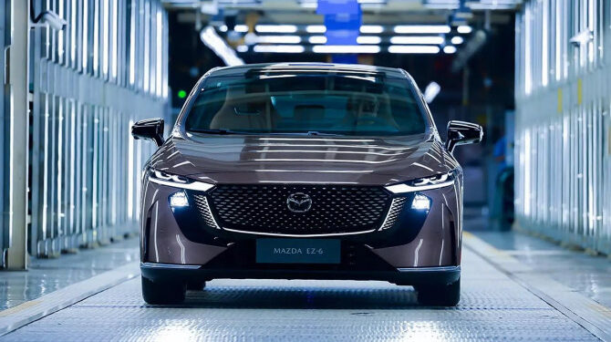В Китае начался выпуск преемника модели Mazda6