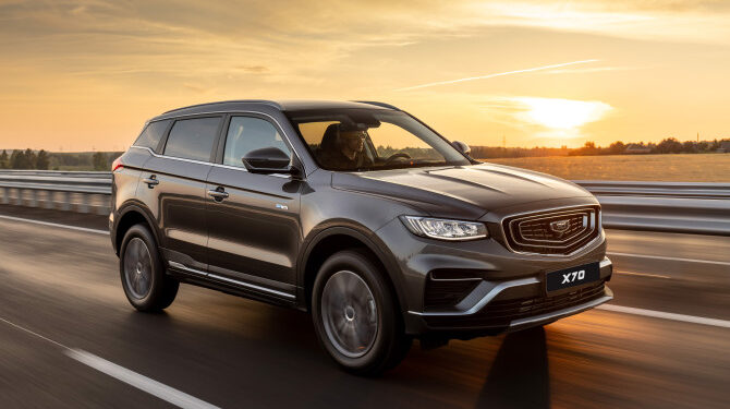 В России начались продажи кроссовера Belgee X70