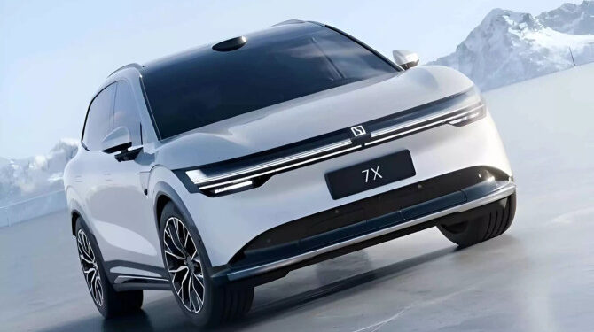 Zeekr полностью рассекретил внешность электрокроссовера 7X