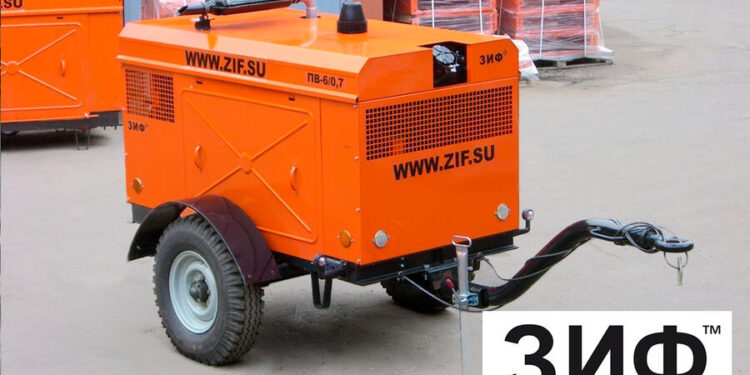 Винтовой компрессор для строительной площадки: параметры выбора