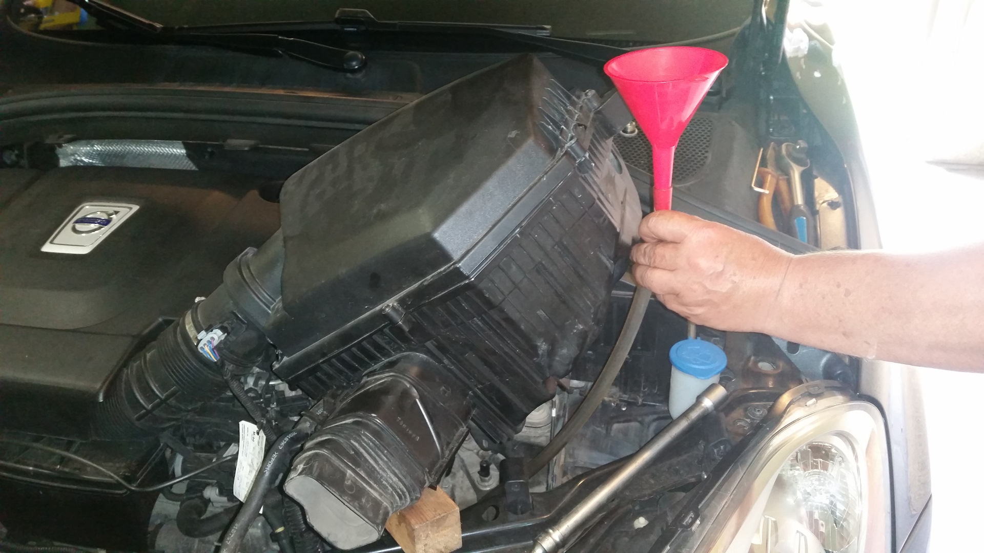 Замена масла в Акпп TF-80SC