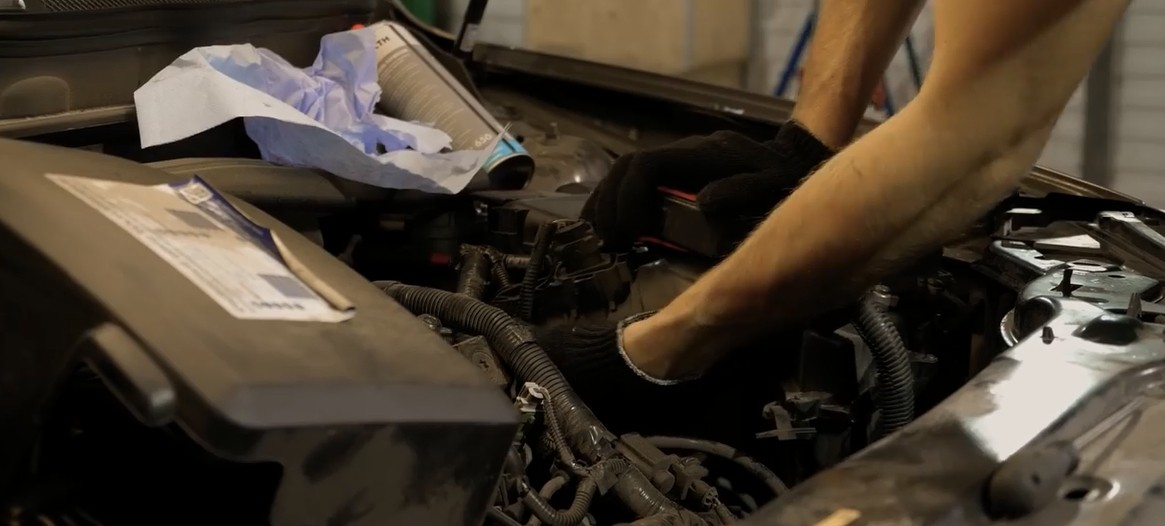 Замена масла в Акпп TF-80SC