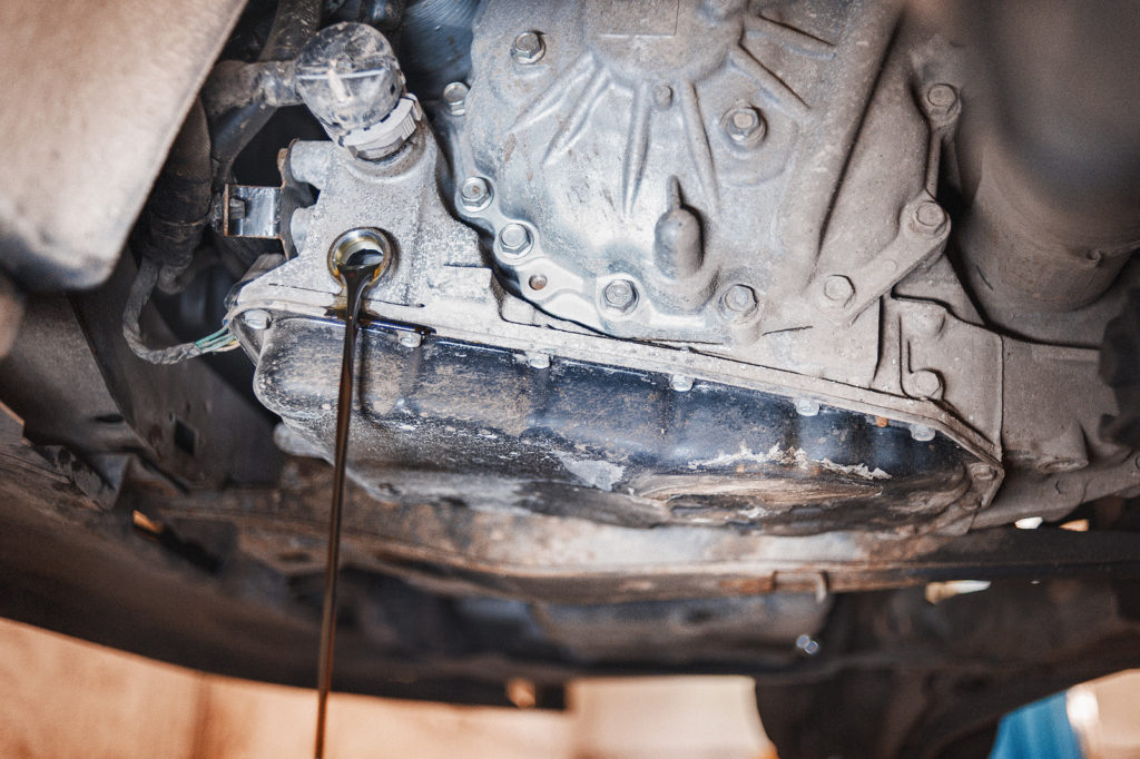 Замена масла в АКПП своими руками