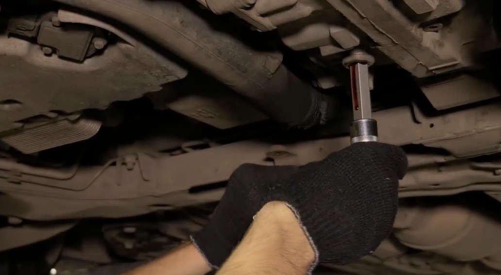 Замена масла в Акпп TF-80SC