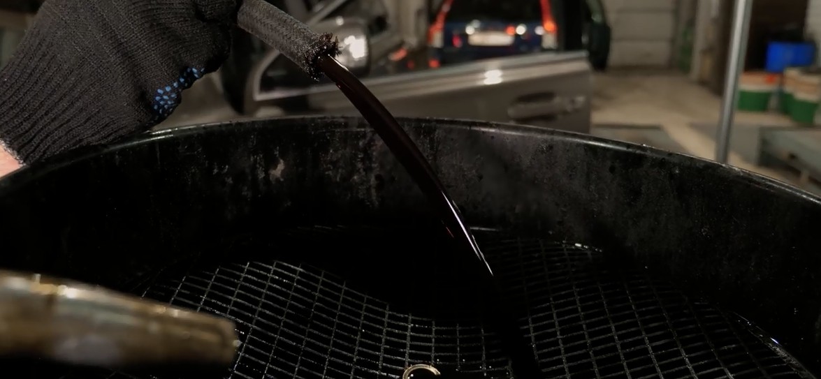 Замена масла в Акпп TF-80SC