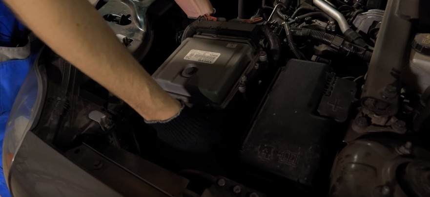 Замена масла в Акпп TF-80SC