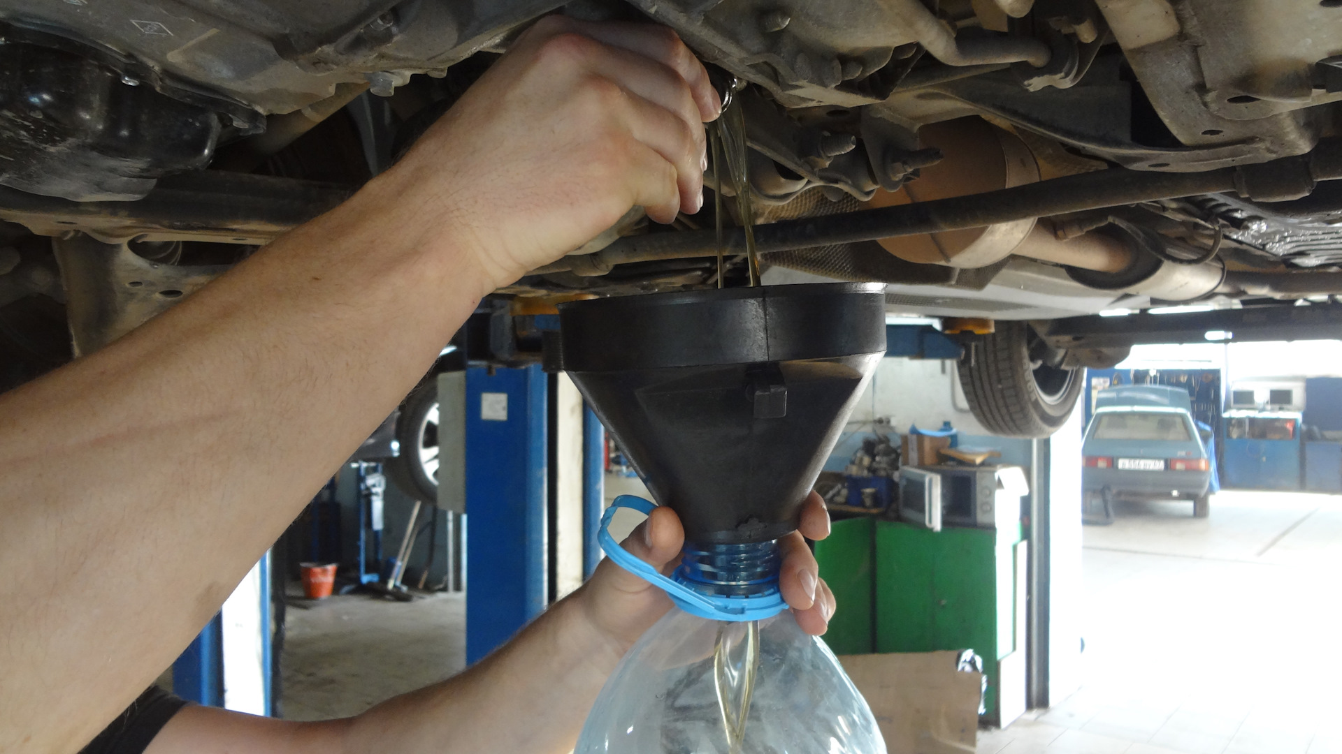 Рено Дастер моторное масло