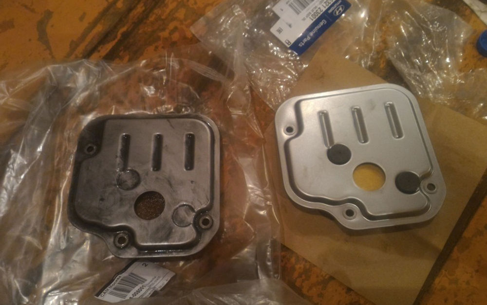 Замена масла в АКПП Hyundai Starex