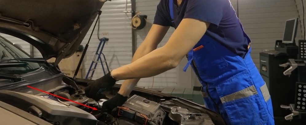 Замена масла в Акпп TF-80SC