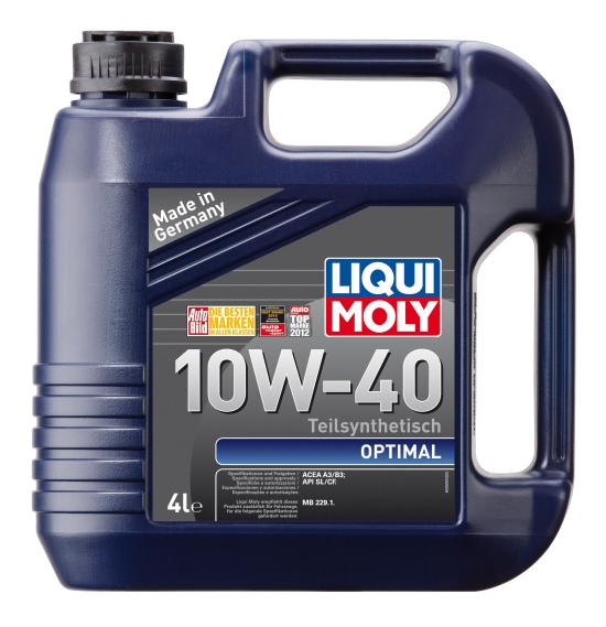 Преимущества моторного полусинтетического масла Liqui Moly 10w40