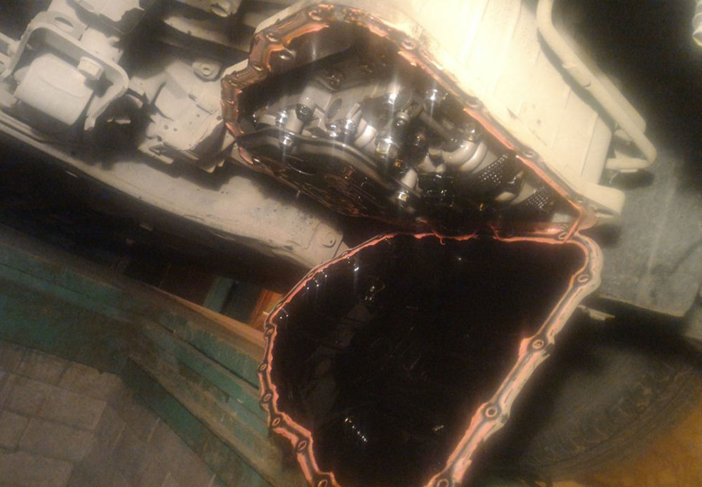 Замена масла в АКПП Hyundai Starex