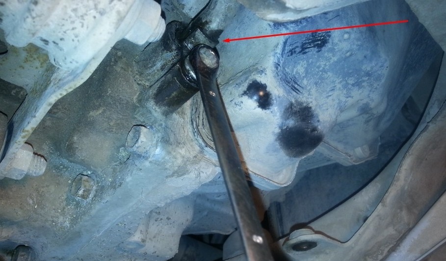 Замена масла в Акпп TF-80SC